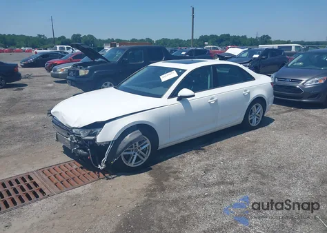 2017 Audi A4 2.0T Premium from USA, damaged, VIN WAUGNAF44HN056891